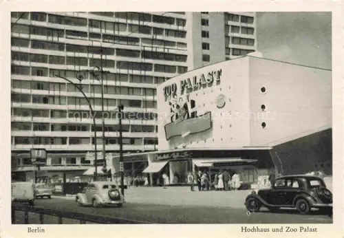 AK / Ansichtskarte BERLIN  CITY Hochhaus und Zoo Palast