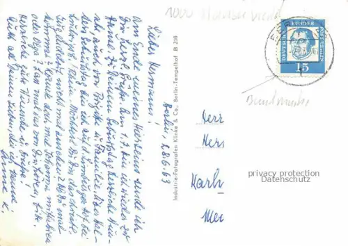 AK / Ansichtskarte Hansaviertel BERLIN Kaiser Friedrich Gedaechtniskirche Kongresshalle Tiergarten Schwedenhaus St Ansgar Kirche Siegesschule