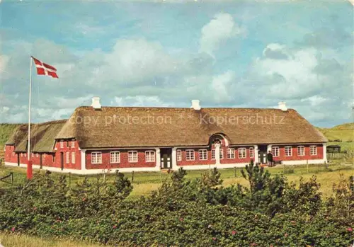 AK / Ansichtskarte Hvide Sande DK Der Hof der Abeline