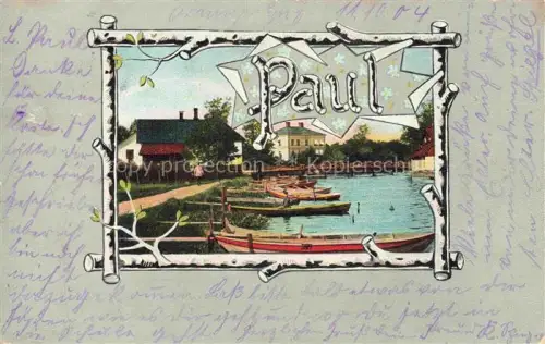 AK / Ansichtskarte Namens-AK Paul 