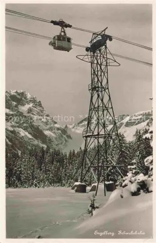 AK / Ansichtskarte Seilbahn Cable-Car Telepherique Engelberg 