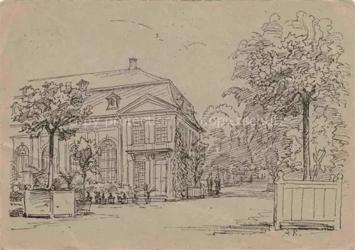 AK / Ansichtskarte DARMSTADT Hessen Orangerie Zeichnung