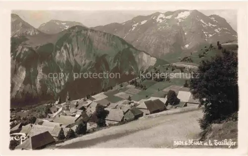 AK / Ansichtskarte Huez_GRENOBLE_38_Isere Panorama Bergdorf Alpen 