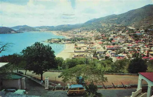 AK / Ansichtskarte St Thomas Virgin Islands USA Charlotte Amalie as seen from Bluebeard's Castle