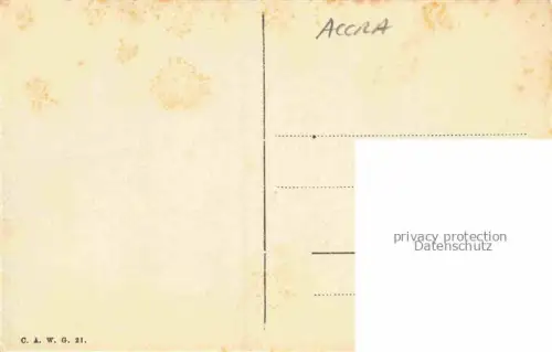 AK / Ansichtskarte Accra Ghana Sea view