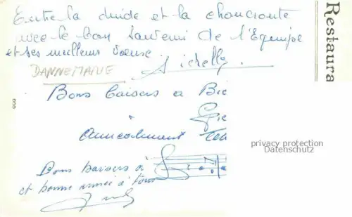 AK / Ansichtskarte DANNEMARIE  Dammerkirch Alsace 68 Haut-Rhin Restaurant Ritter