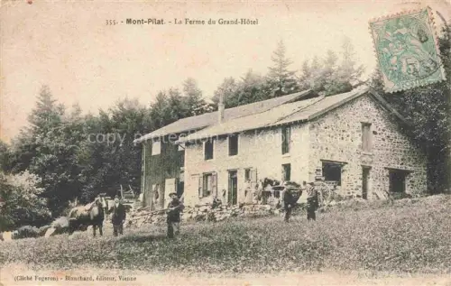 AK / Ansichtskarte Mont-Pilat 1400m Graix Saint-Etienne 42 Loire La Ferme du Grand Hôtel