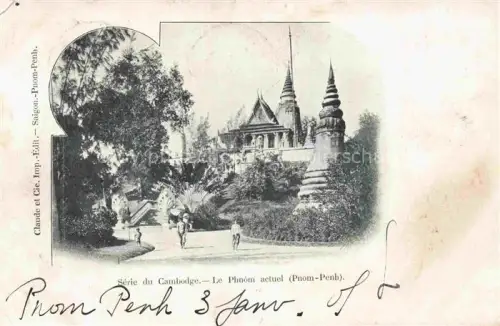 AK / Ansichtskarte Pnom Penh Vietnam Le Phnôm actuel