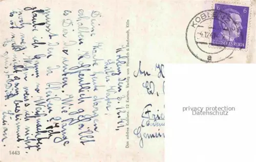 AK / Ansichtskarte KOBLENZ  Rhein Kaiser-Wilhelm-Ring