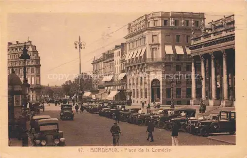 AK / Ansichtskarte BORDEAUX 33 Gironde Place de la Comédie
