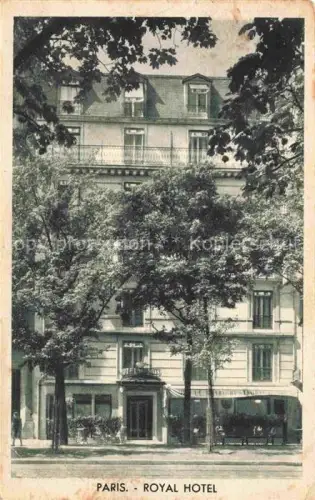 AK / Ansichtskarte PARIS 75 Royal Hotel