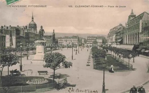 AK / Ansichtskarte Clermont-Ferrand 63 Place de Jaude Monument