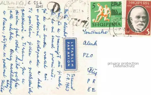AK / Ansichtskarte Berati Berat Albania Kalaja