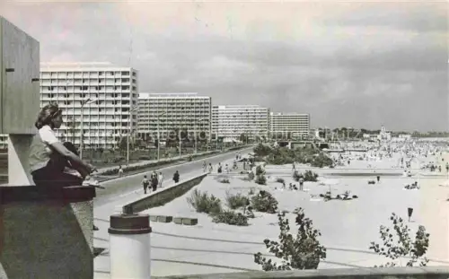 AK / Ansichtskarte Mamaia Constanta Konstanza RO Aspect de la plaja Partie am Strand Hotels