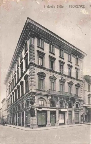 AK / Ansichtskarte Florence  FIRENZE Florenz Toscana IT Helvetia Hôtel