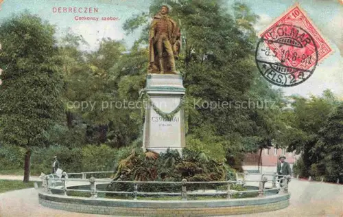 AK / Ansichtskarte Debreczen DEBRECEN Debrezin HU Csokonay szobor Statue Denkmal
