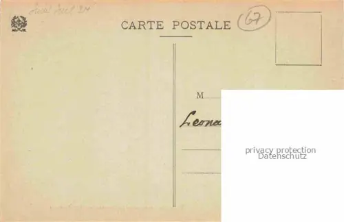AK / Ansichtskarte Rothau-La Claquette 67 Bas-Rhin Alsace Le Chemin de Wildersbach