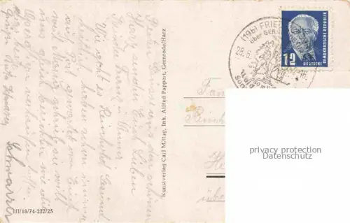 AK / Ansichtskarte Friedrichsbrunn Harz Sachsen-Anhalt Panorama