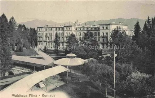 AK / Ansichtskarte Waldhaus Flims GR Kurhaus
