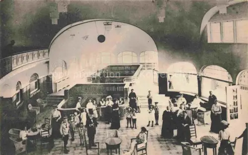 AK / Ansichtskarte Bad Muenster am Stein Ebernburg Rheinland-Pfalz Neuer Brunnen und Badhaus