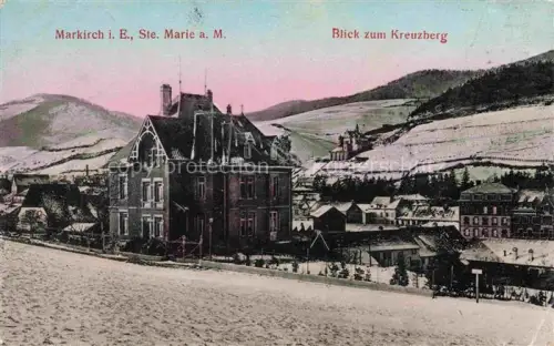 AK / Ansichtskarte Markirch Ste-Marie-aux-Mines 68 Haut-Rhin Panorama Blick vom Kreuzberg