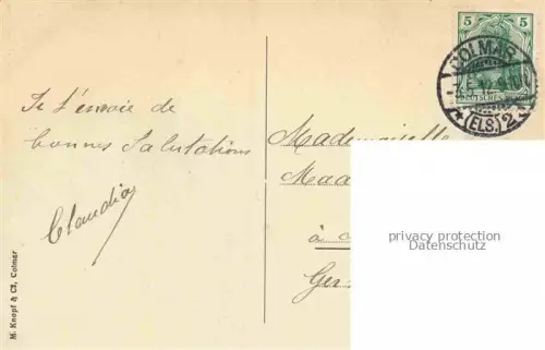 AK / Ansichtskarte COLMAR 68 Haut-Rhin Unterlindenbad