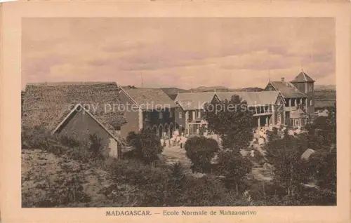 AK / Ansichtskarte Madagascar Madagaskar Ecole Normale de Mahazoarivo