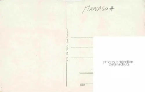AK / Ansichtskarte MANAGUA_Nicaragua Hospital frente al lago 