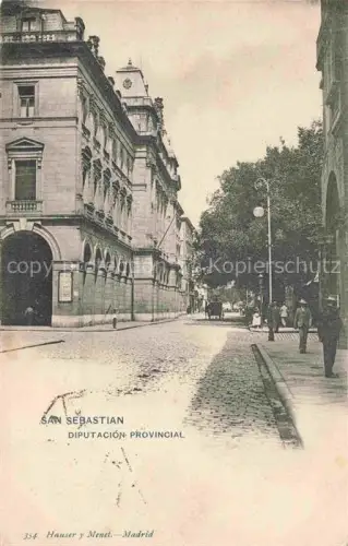 AK / Ansichtskarte SAN SEBASTIAN  DONOSTIA Saint-Sebastien Pais Vasco ES Diputación Provincial