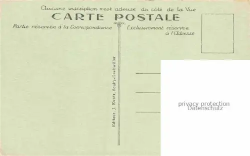 AK / Ansichtskarte Chalampe Eichwald Mulhouse 68 Haut-Rhin Pont du Rhin la douane