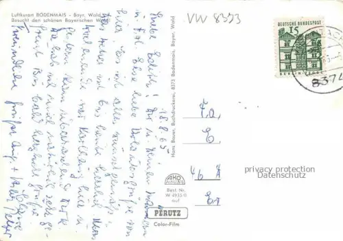 AK / Ansichtskarte Bodenmais Ortsansicht