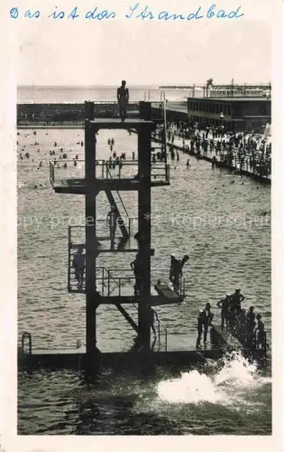 AK / Ansichtskarte CASABLANCA Maroc Piscine Orthlieb plongeoir