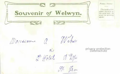 AK / Ansichtskarte Welwyn Hatfield Hertfordshire UK The Plain