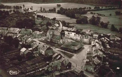 AK / Ansichtskarte Launois-sur-Vence Charleville-Mezieres 08 Ardennes Vue aérienne Eglise Ecole des Filles