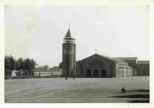 AK / Ansichtskarte Ngozi Burundi Kathedrale Bischofshaus