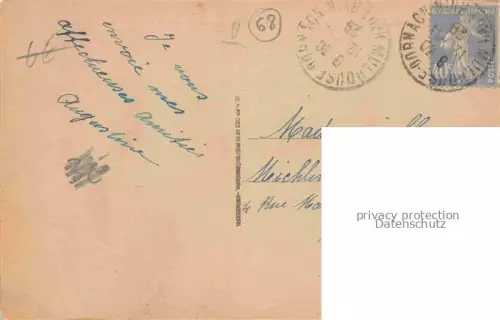 AK / Ansichtskarte MULHOUSE Muehlhausen 68 Haut-Rhin Place de la Réunion Sortie de Messe