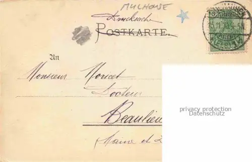 AK / Ansichtskarte MULHOUSE Muehlhausen 68 Haut-Rhin Hôtel de Ville Rathaus