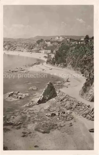 AK / Ansichtskarte LLORET DE MAR Costa Brava ES Kuestenpanorama
