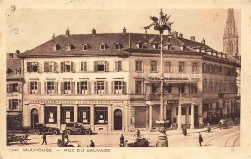 AK / Ansichtskarte MULHOUSE Muehlhausen 68 Haut-Rhin Rue du Sauvage