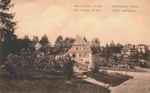 AK / Ansichtskarte Muelhausen Elsass Zoologischer Garten Jardin Zoologique