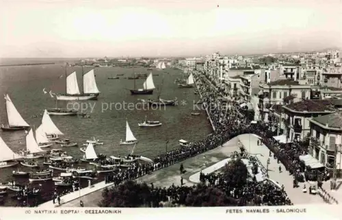 AK / Ansichtskarte Salonique Salonica Salonicco Greece Fêtes Navales