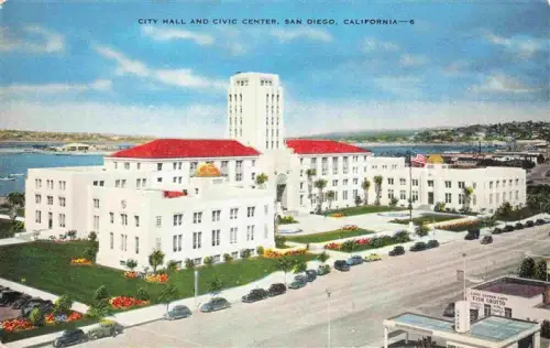 AK / Ansichtskarte SAN DIEGO California USA City Hall and Civic Center