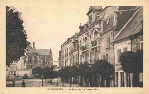 AK / Ansichtskarte Soissons 02 Aisne La Rue de la Banniere