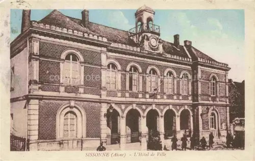 AK / Ansichtskarte Sissonne LAON 02 Aisne Hotel de Ville
