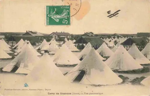 AK / Ansichtskarte Sissonne LAON 02 Aisne Camp de Sissonne Vue panoramique