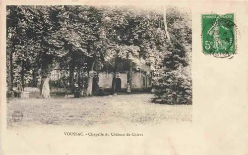 AK / Ansichtskarte Voussac Moulins 03 Allier Chapelle du Chateau de Chirat