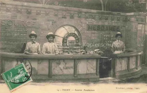 AK / Ansichtskarte VICHY 03 Allier Source Mesdames