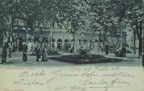 AK / Ansichtskarte VICHY 03 Allier Etablissement Thermal