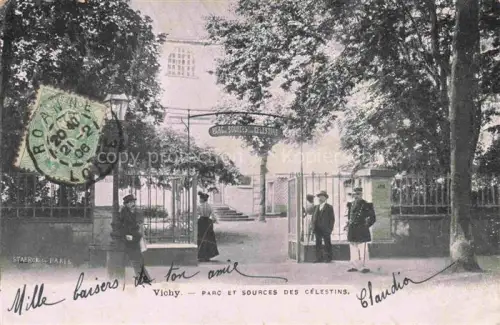 AK / Ansichtskarte VICHY 03 Allier Parc et sources des Celestins