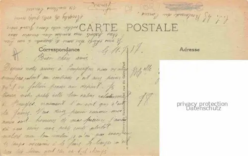 AK / Ansichtskarte Chauny LAON 02 Aisne Ville martyre entierement rasee par les Prussiens